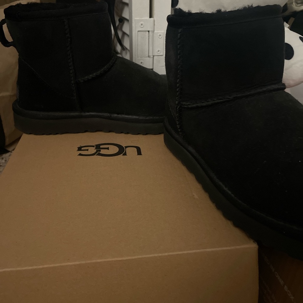 Blck mini boot